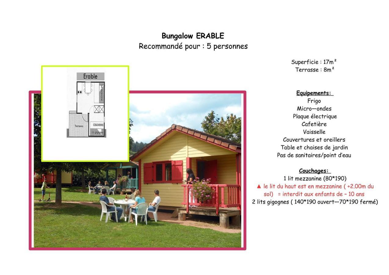 Camping Les Feuilles Chauffailles Exterior foto